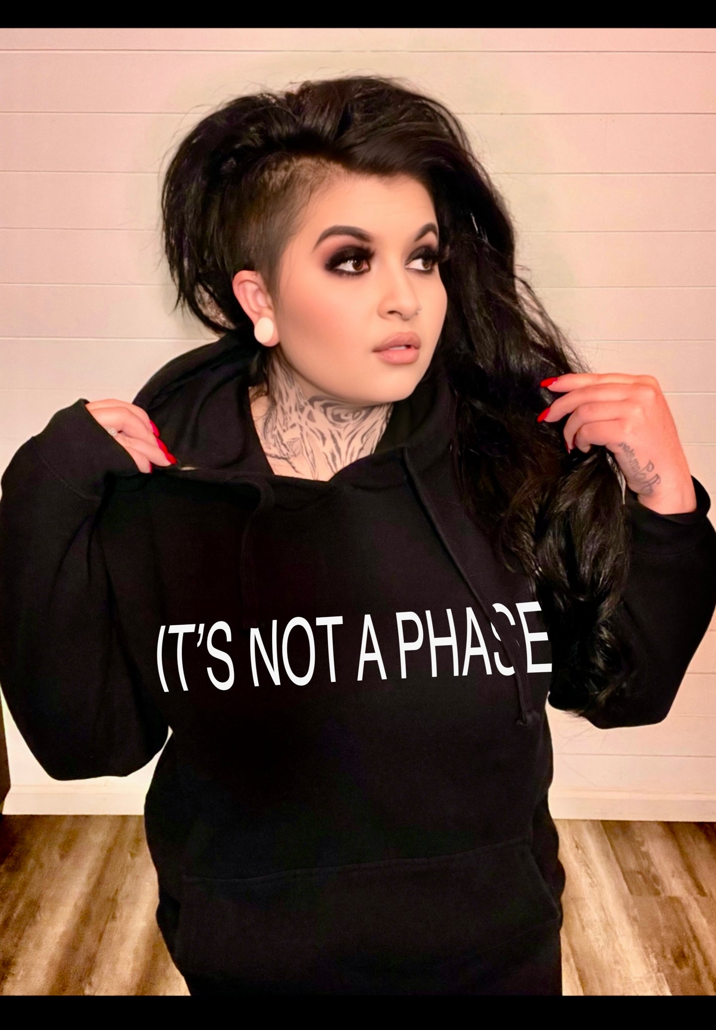 It’s not a phase adult hoodie