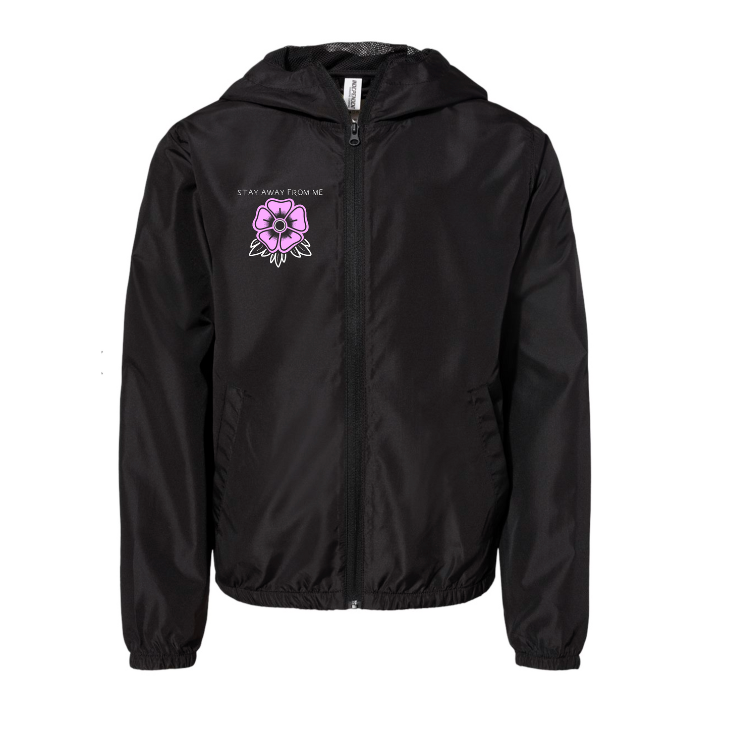 Youth Windbreaker Stay Away From Me