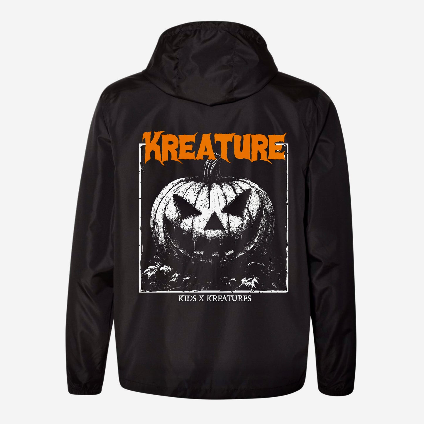 Pumpkin Kreature Youth Windbreaker