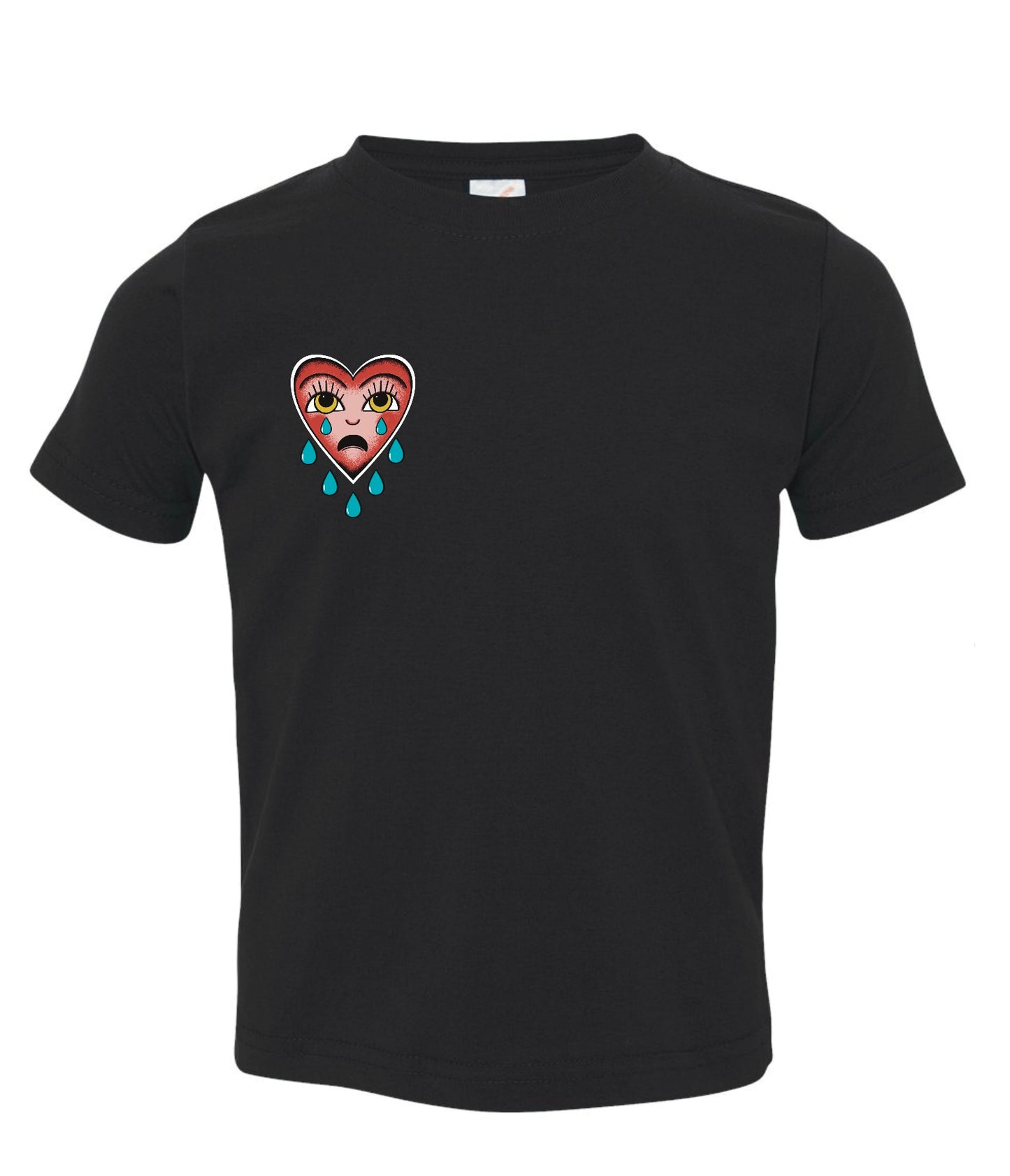 Unisex Heart Tee, Toddler /Youth