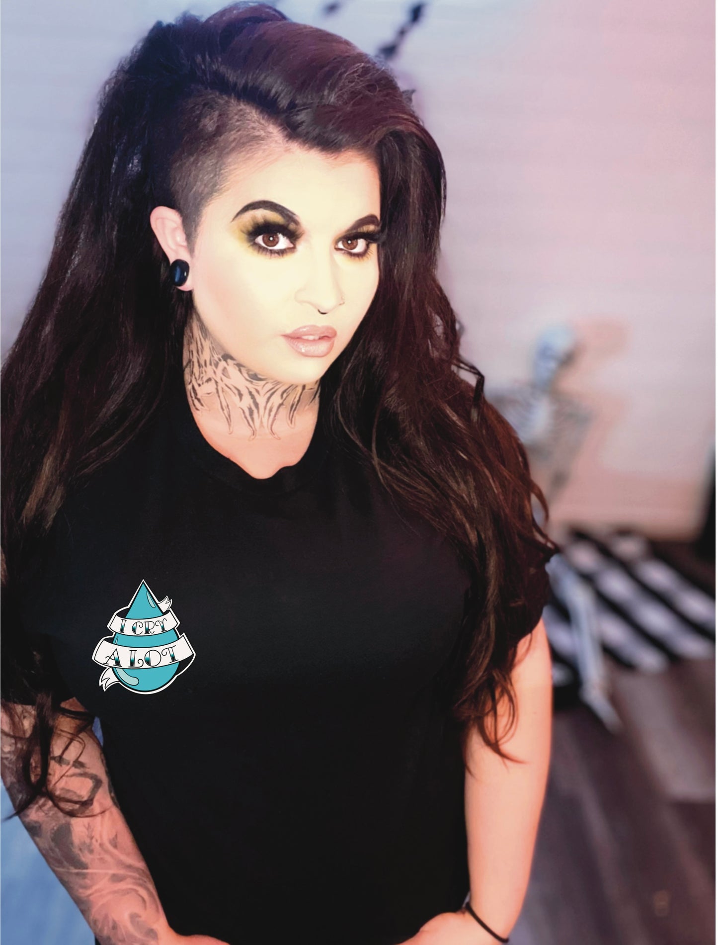 I Cry A lot Adult Tee Unisex