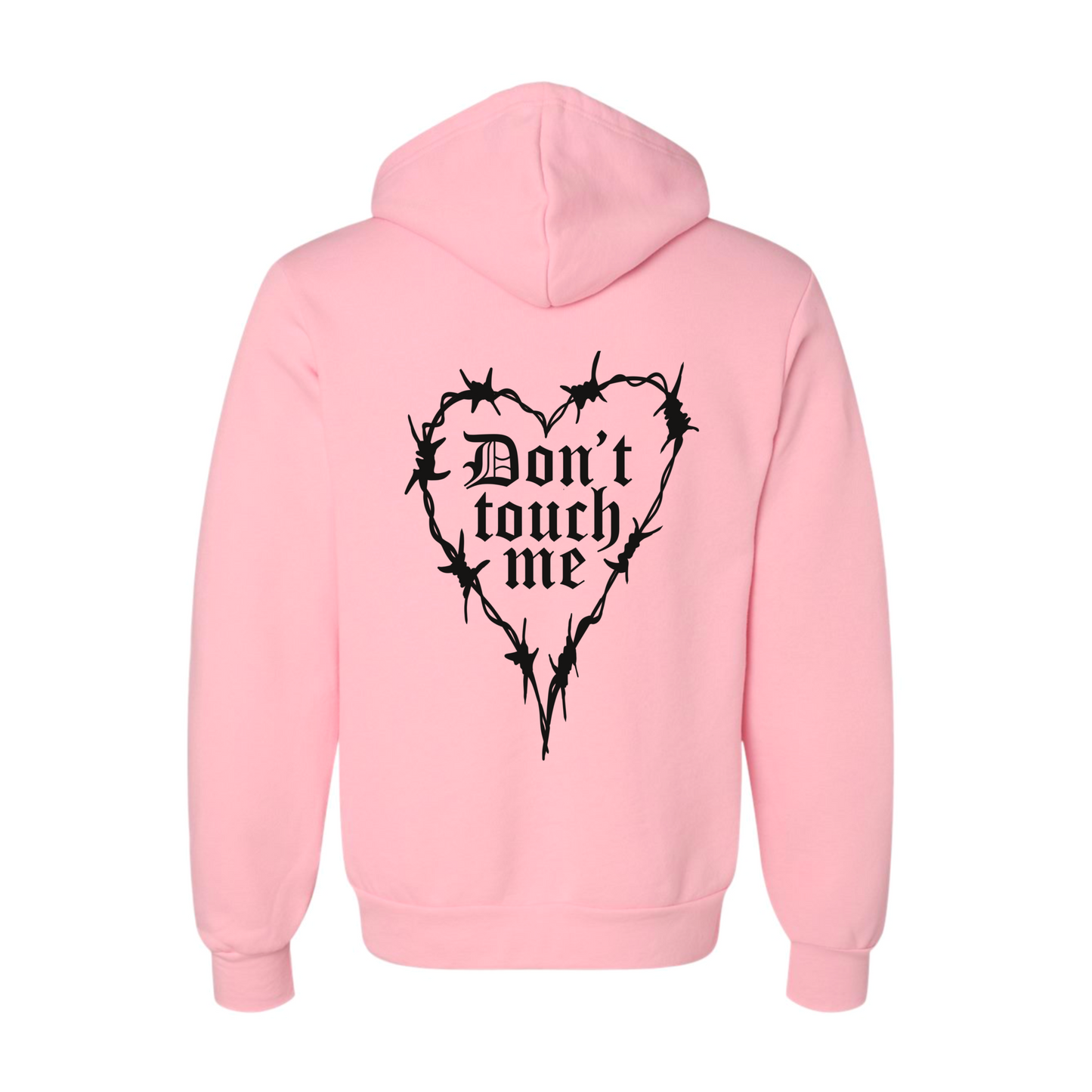 Dont Touch Me Adult Zip Up