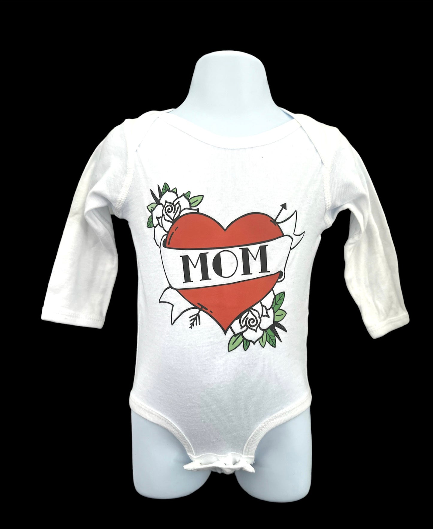 Love Mom Infant Long Sleeve Bodysuit
