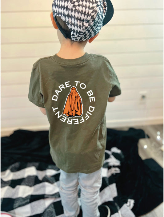 Green Ghost Tee, Unisex, Toddler / Youth
