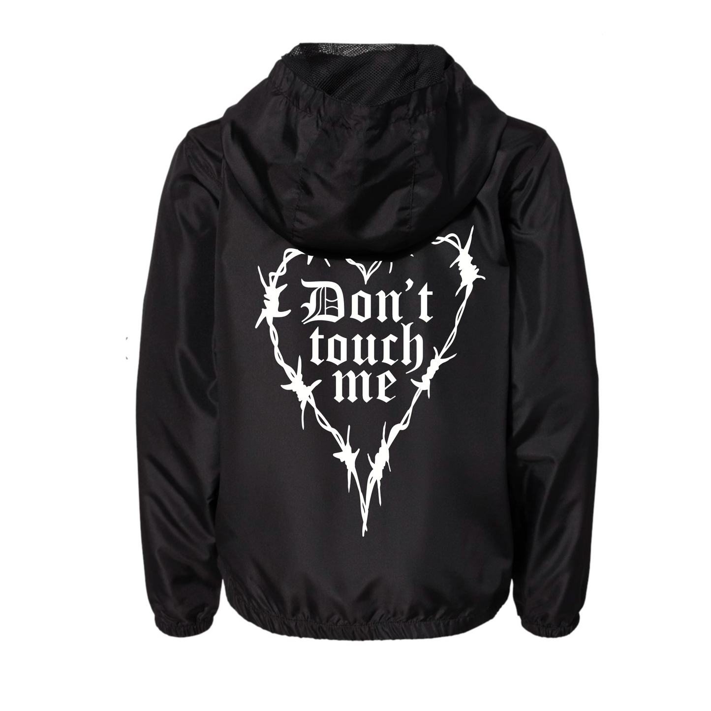 Youth Windbreaker Don’t Touch Me Windbreaker