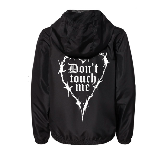 Youth Windbreaker Don’t Touch Me Windbreaker