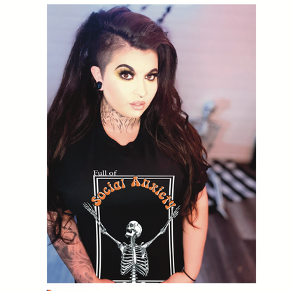 Social Anxiety Adult Tee