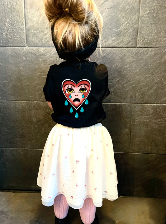 Unisex Heart Tee, Toddler /Youth