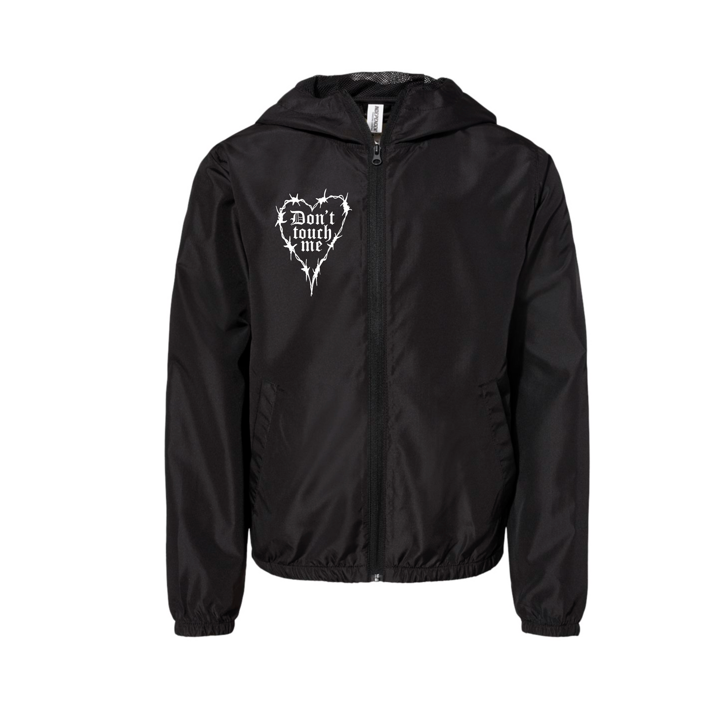 Youth Windbreaker Don’t Touch Me Windbreaker