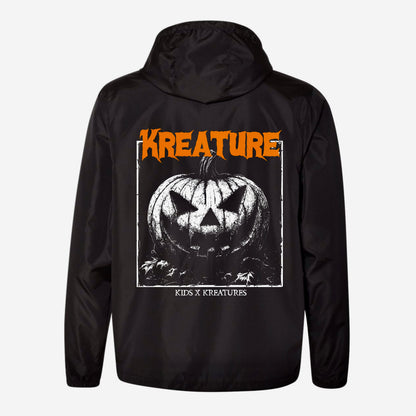 Pumpkin Kreature Wind Breaker Adult
