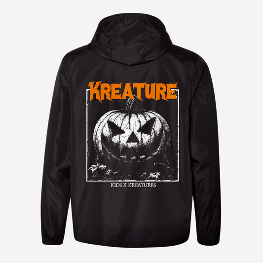 Pumpkin Kreature Wind Breaker Adult