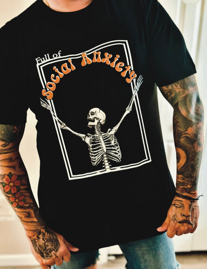 Social Anxiety Adult Tee