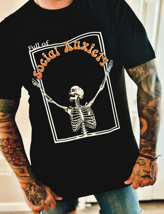 Social Anxiety Adult Tee