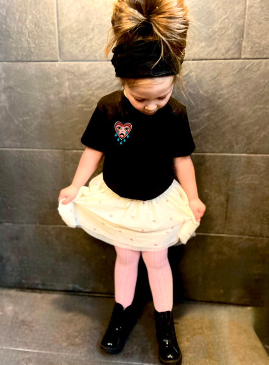 Unisex Heart Tee, Toddler /Youth