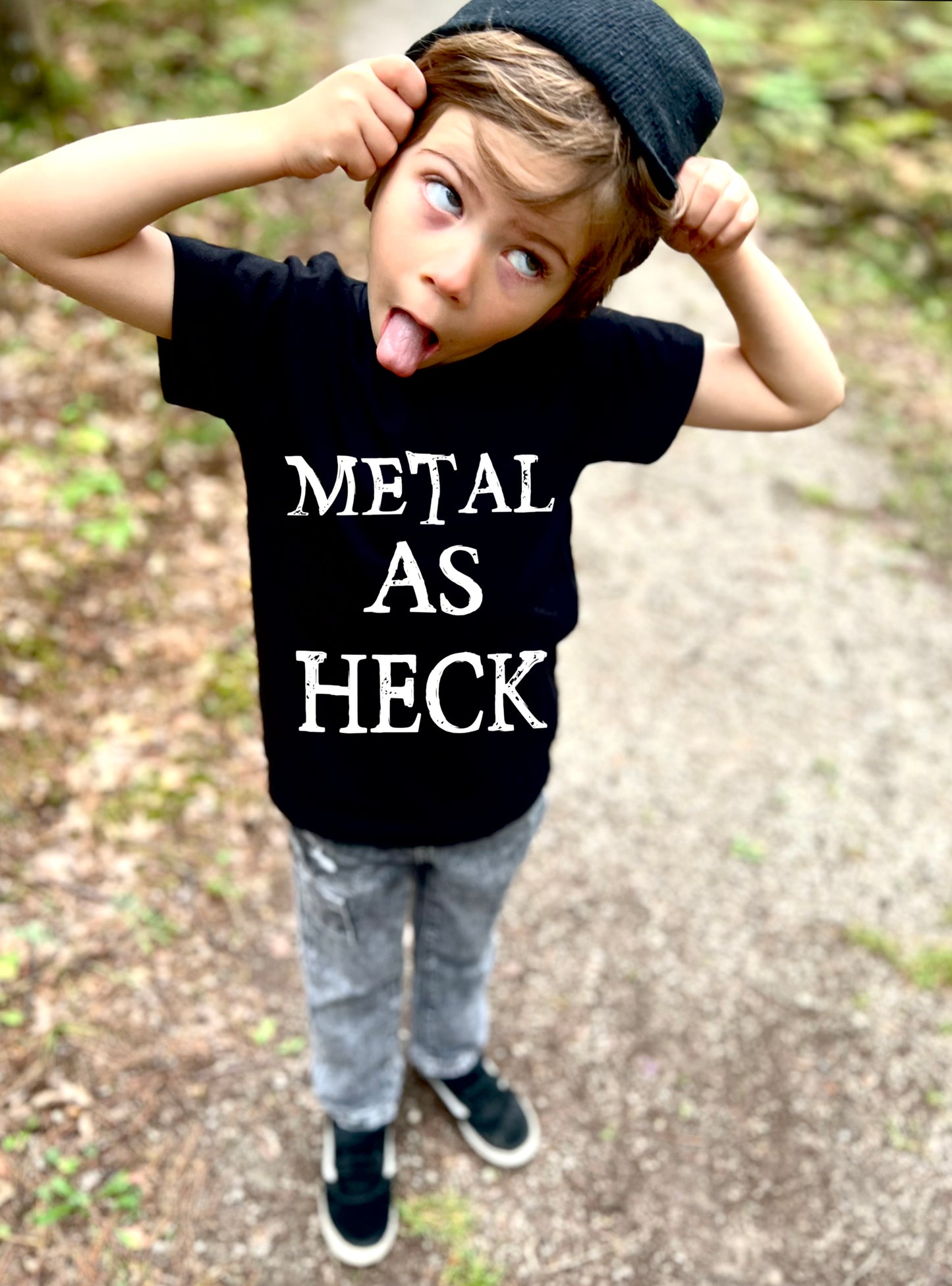 Metal as Heck Kids Tee