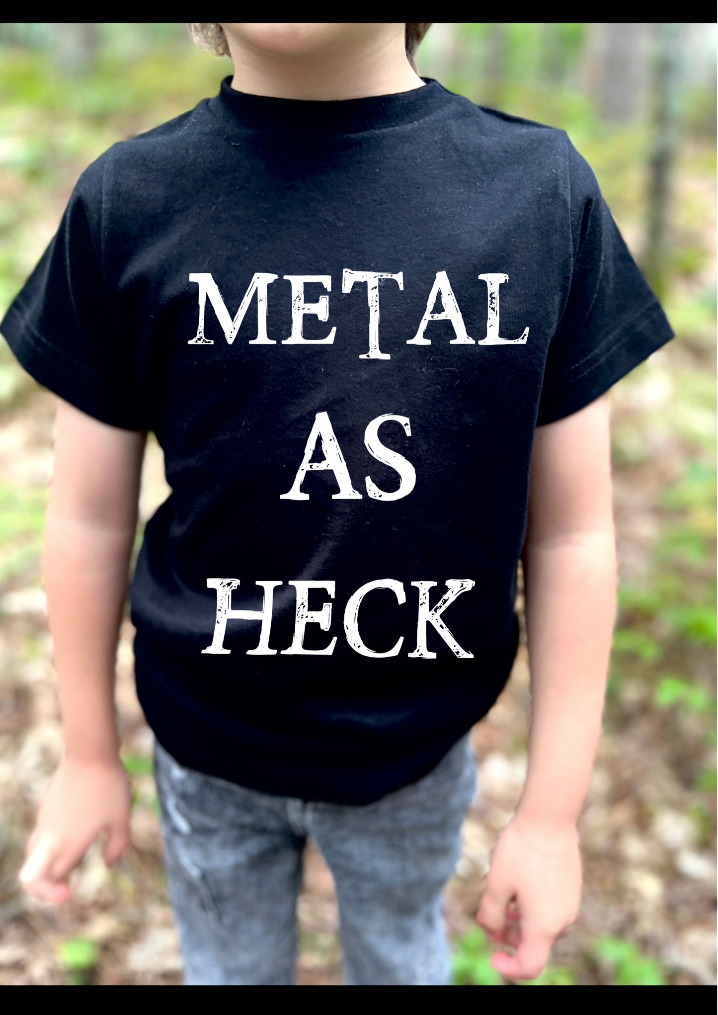 Metal as Heck Kids Tee