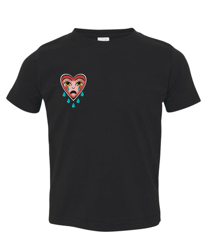 Unisex Heart Tee, Toddler /Youth