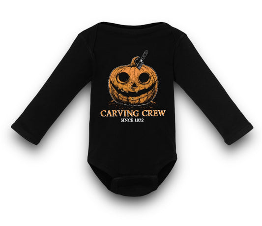 Carving Crew Long Sleeve Infant Bodysuit