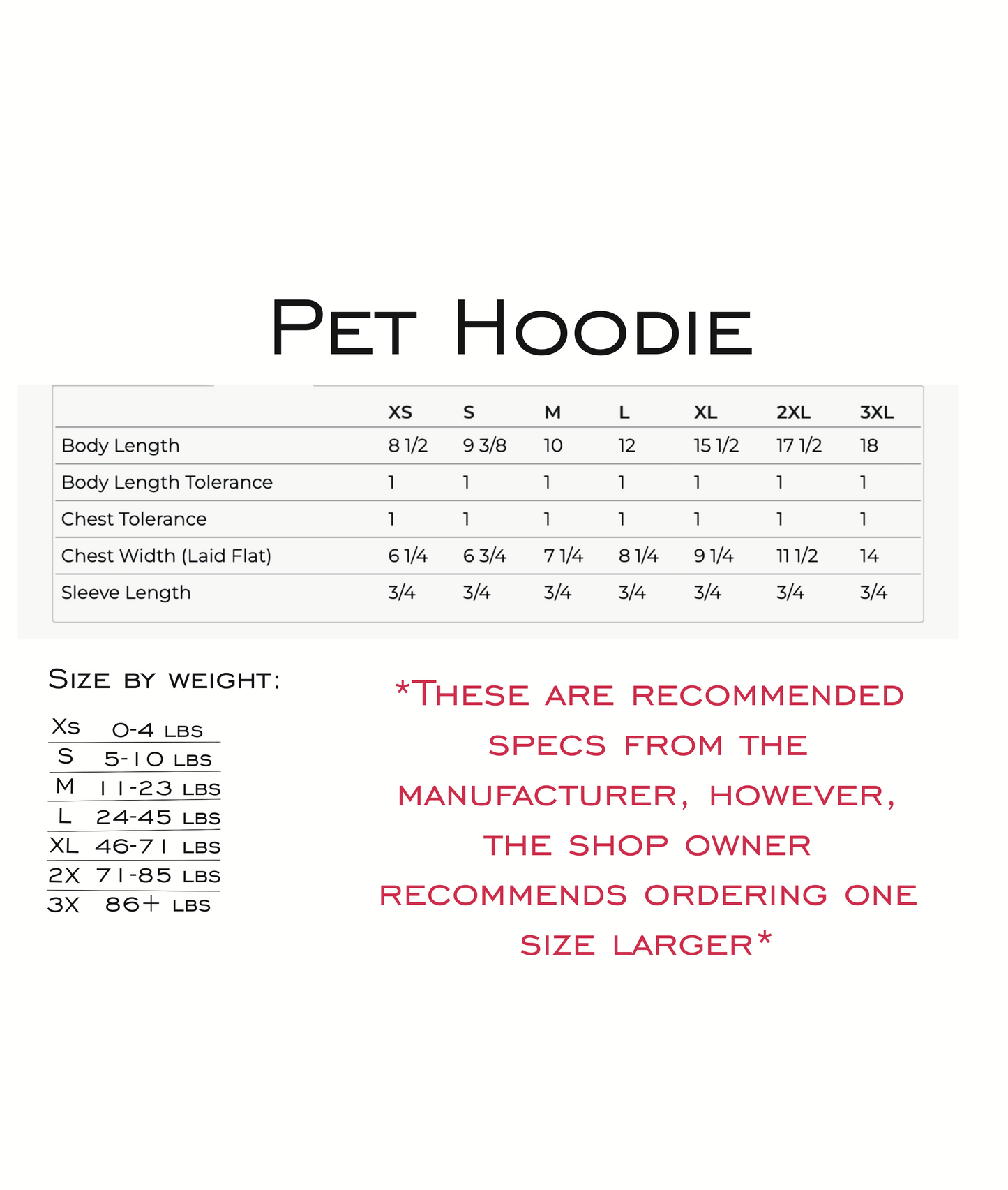 Pet Hoodie: Dare to be Different