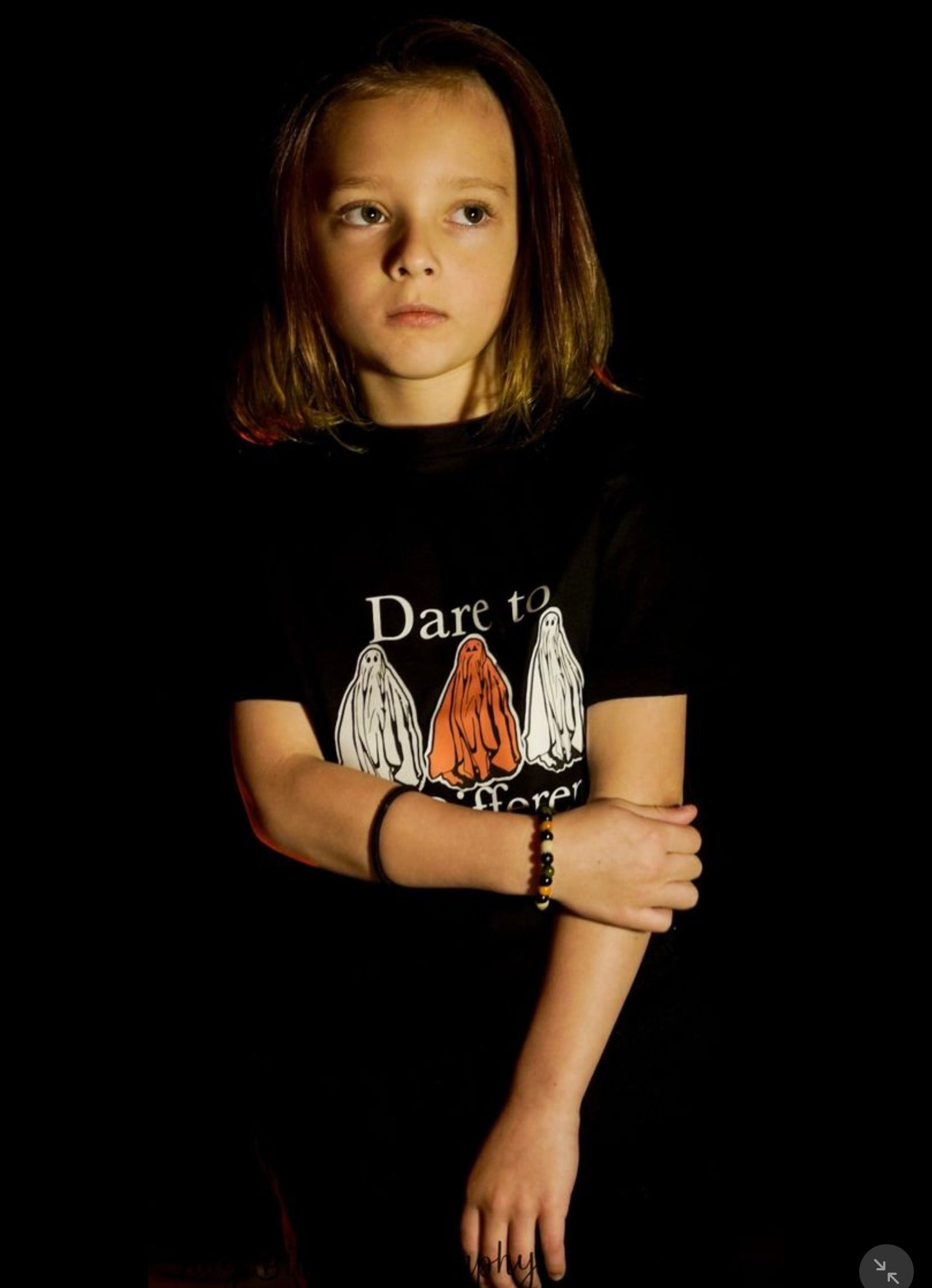 Dare to be Different Black T shirt