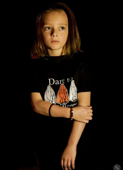 Dare to be Different Black T shirt