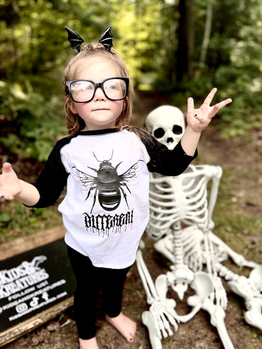 Bee Different Baseball Tee