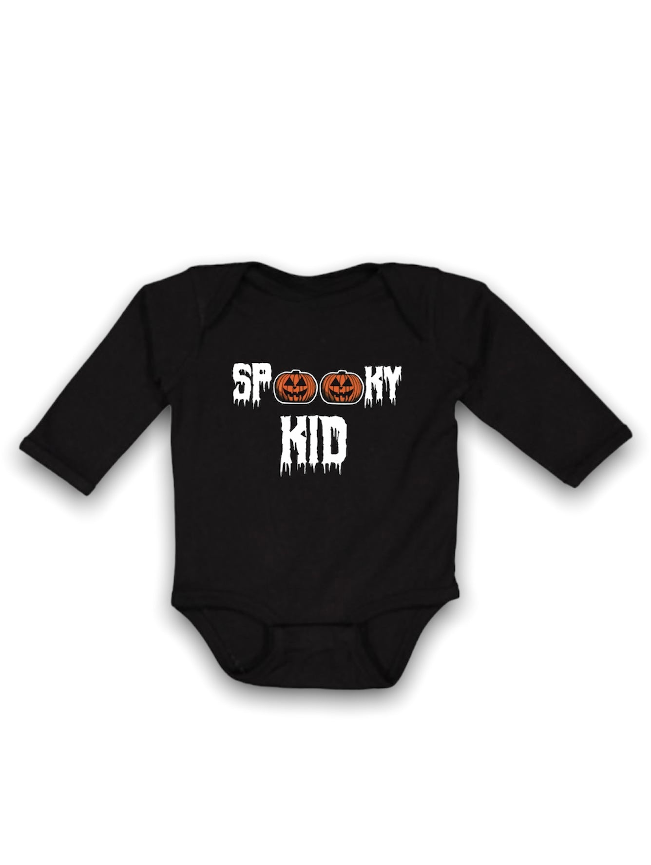 Spooky Kid Long Sleeve Infant Bodysuit