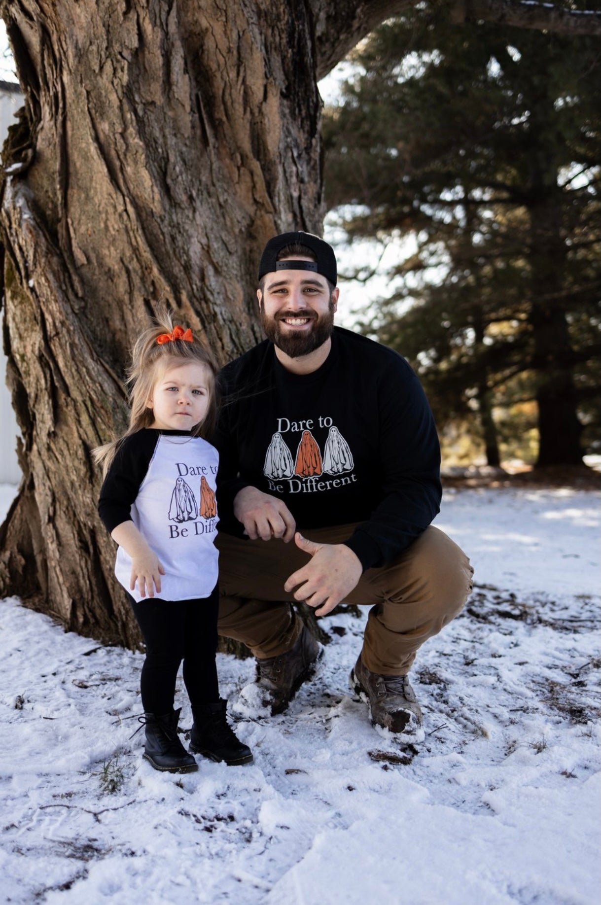 Dare to be Different Baseball Tee