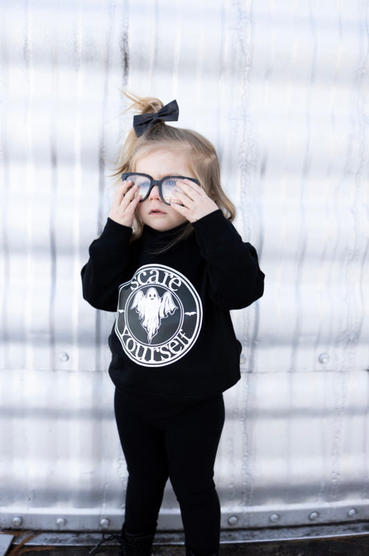 Scare Yourself Toddler Hoodie