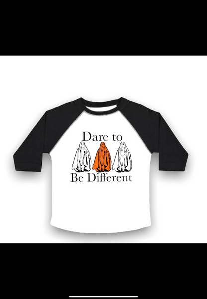 Dare to be Different Baseball Tee
